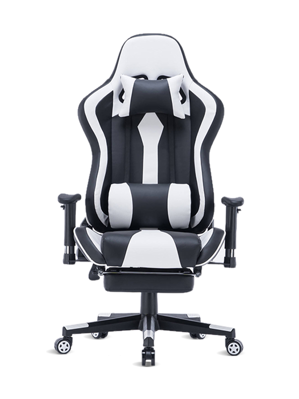 Ghế sofa chơi game màu đen trắng hiện đại ANJI dành cho game thủ 