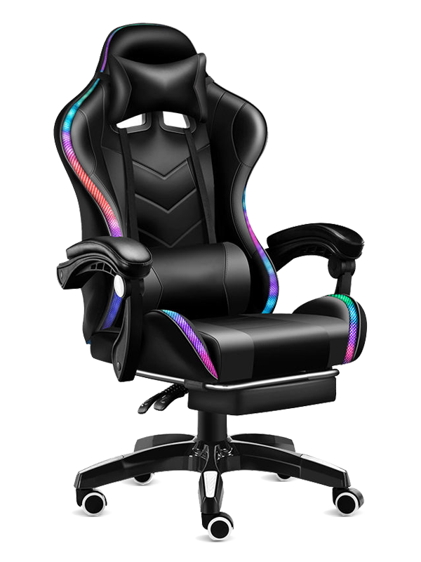 Nhiều phong cách khác nhau Ghế massage chơi game máy tính Rgb Led đầy màu sắc có loa  Nhiều phong cách khác nhau Ghế massage chơi game máy tính Rgb Led đầy màu sắc có loa